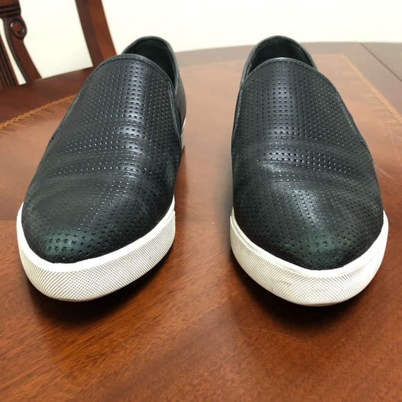 Vince Pierce Leather Slip-Ons - Picture 2 of 6